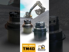 TM40 31N6-40011 Motor Perjalanan Assy DH200-5/7 DH220-5 R210-7 EC210