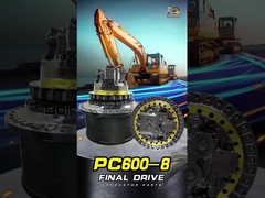 Long Life Excavator komatsu PC600-8 Final Drive Gearbox perakitan