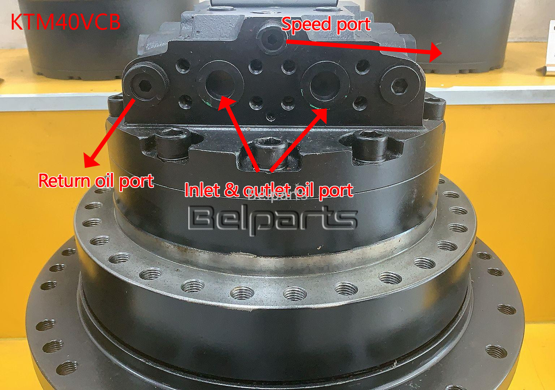 Excavator DX225LC DX225LCA DX230LC DX220LC Motor Bepergian K1037757 Final Drive Untuk Doosan