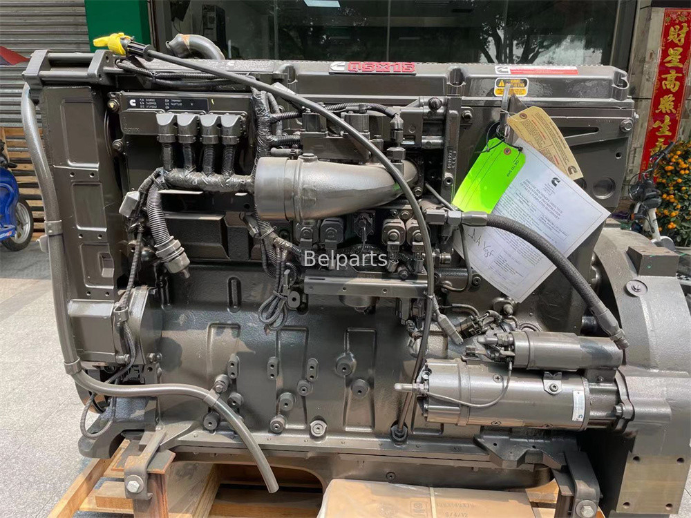 Belparts Excavator Part Engine Assy R800-7A QSX15 Mesin Diesel Untuk Cummins
