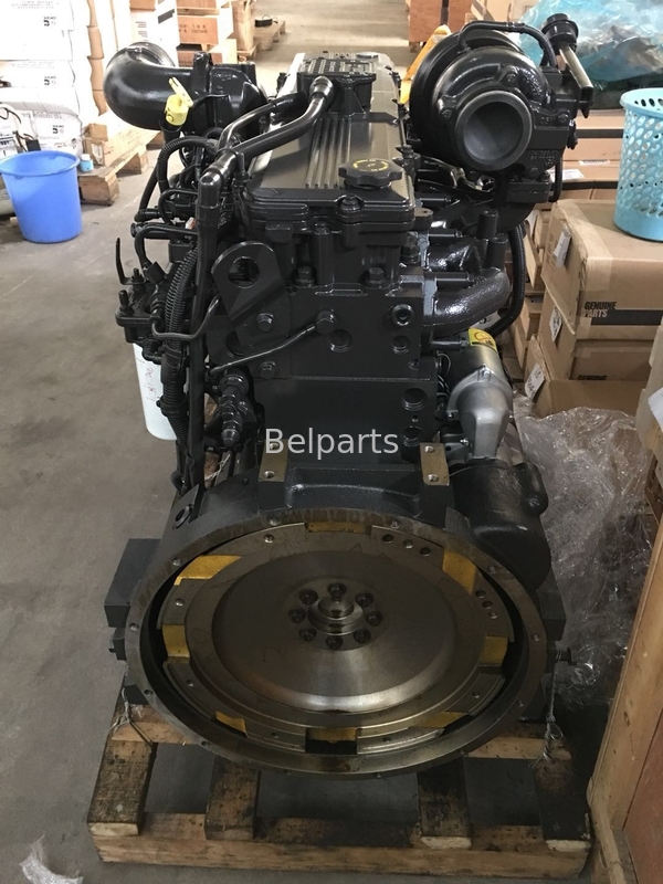 Mesin Diesel Ekskavator Belparts PC300LC-8 SAA6D114E-3 Rakitan Mesin Rekondisi Untuk Komatsu