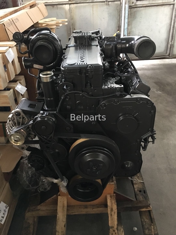 Mesin Diesel Ekskavator Belparts PC300LC-8 SAA6D114E-3 Rakitan Mesin Rekondisi Untuk Komatsu
