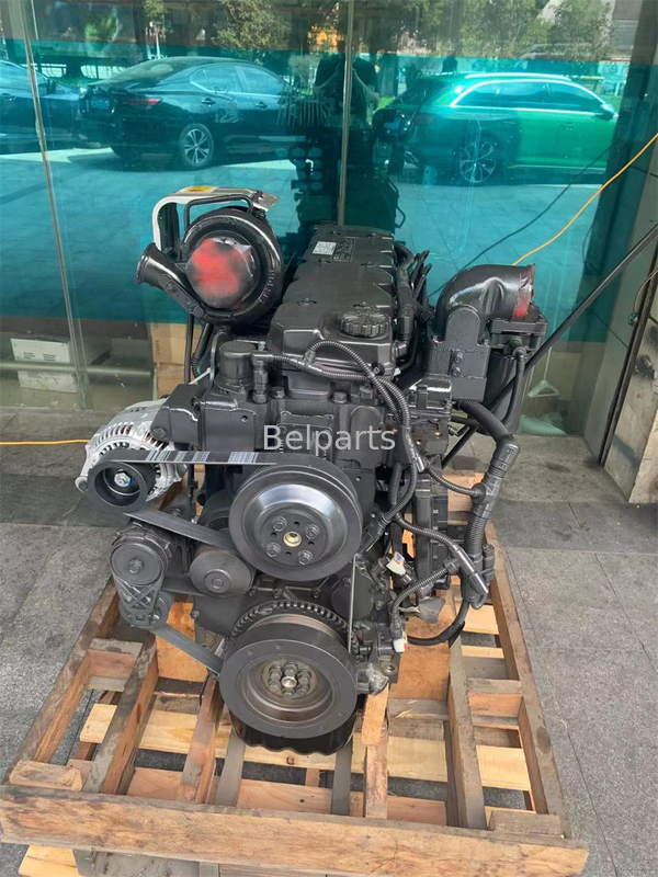Mesin Bagian Ekskavator Assy PC200-8 SAA6D107 Perakitan Mesin Diesel Untuk Cummins