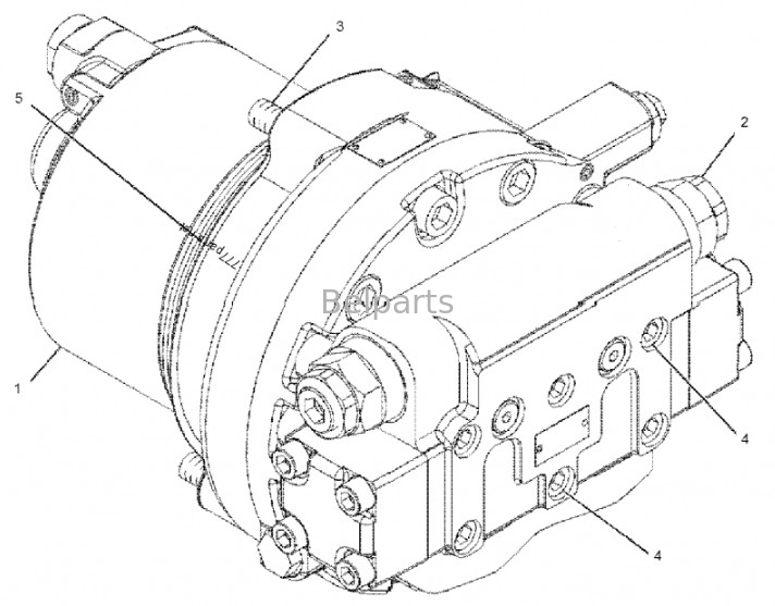 Mesin Excavator Travel Motor Assy E325 E329D Final Drive Assy 2042674 199-4521 227-6138 227-6116 267-6796