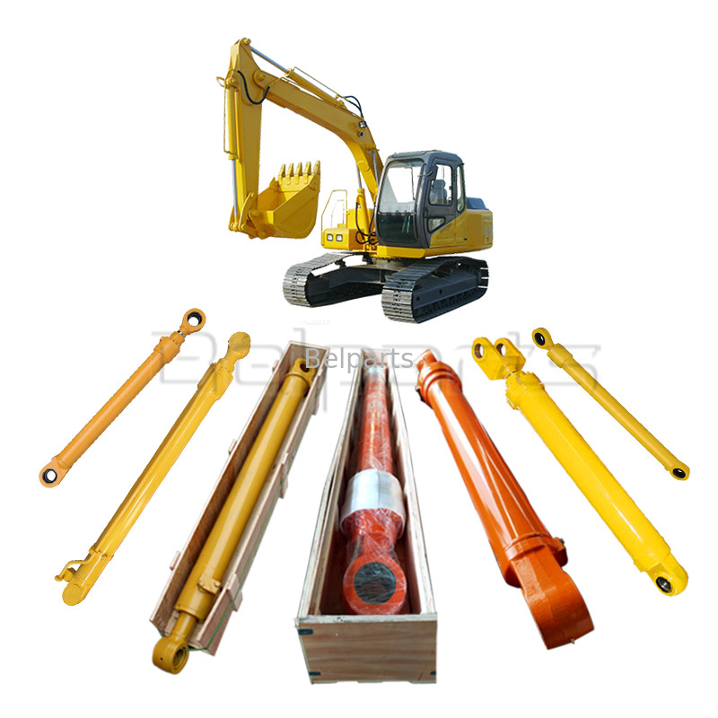 Belparts Excavator Hydraulic EX220-5 EX220LC-5 EX230LC-5 Boom Arm Bucket Cylinder Assy Untuk Hitachi 9101315 9104173