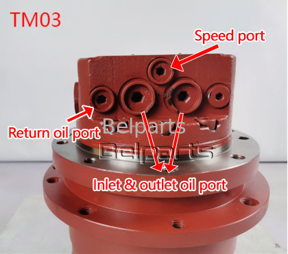 IHI28N IHI25VX IHI25NX IHI30NX Bobcat325 EC25 Final Drive Untuk Bagian Excavator TM03