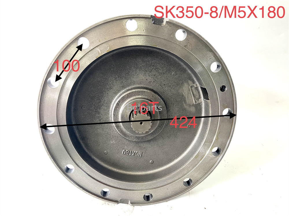 Kobelco M5X180 SK350-8 CX370 Swing Motor Untuk Excavator Swing Motor Mini