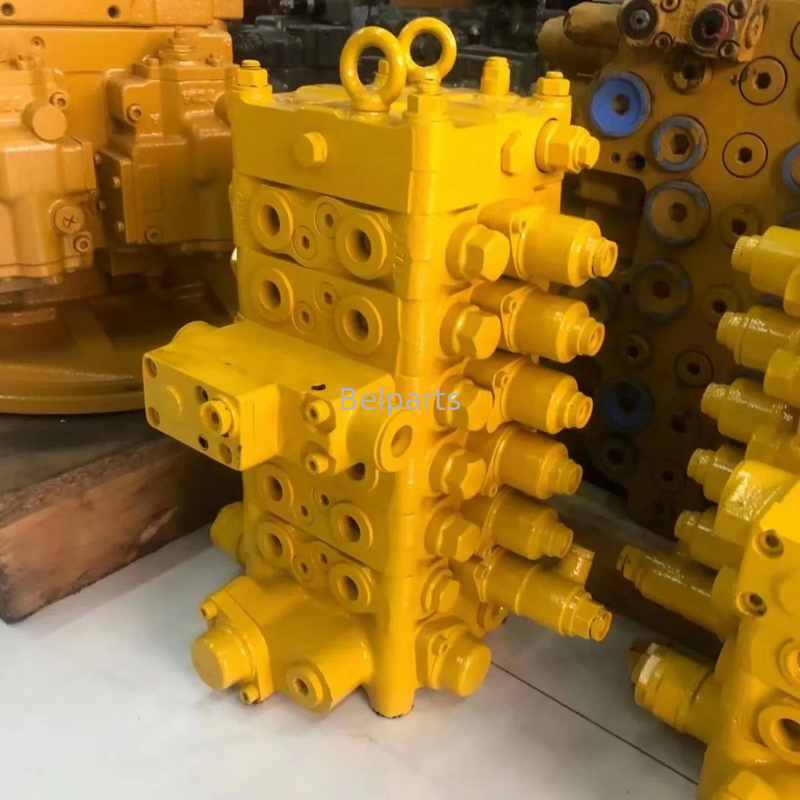 Nomor Bagian PC120-6 Kontrol Klep Utama Assy Kontrol Klep Assy Untuk Komatsu PC120-6 PC120-7 Bahan Baja