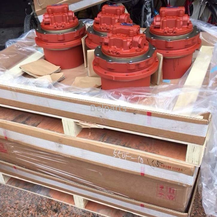 TM06F Gearbox Final Drive MAG33VP-550F-10 VIO50-3 Perakitan Trek Excavator Kualitas Ekspor