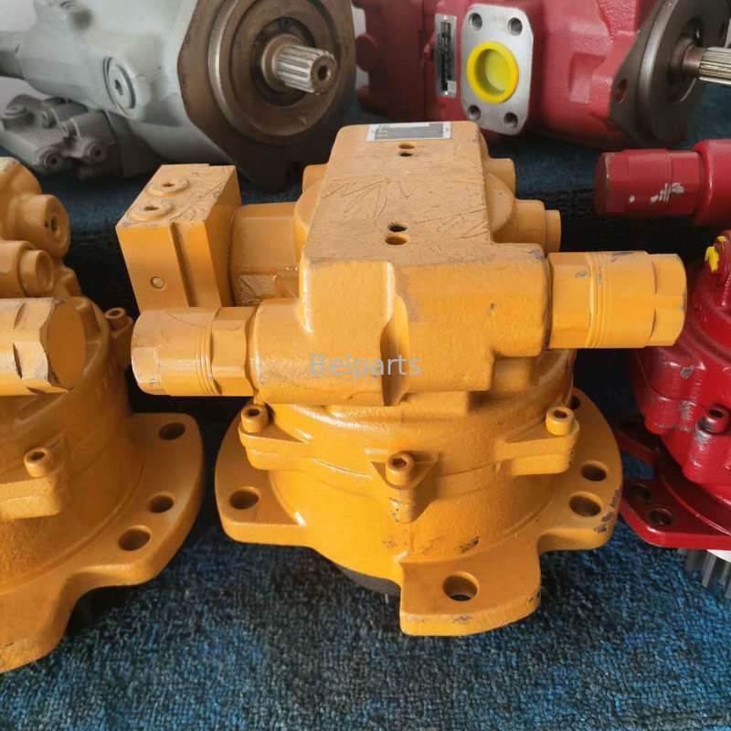 PCR-2B-10A-FP-8584A Nachi Swing Motor Untuk CAT 304 304CR Excavator Part 266-6396 265-8752 Perangkat Motor Putar Hidrolik