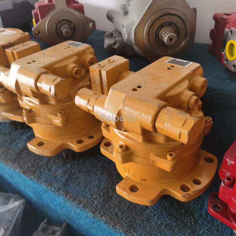 PCR-2B-10A-FP-8584A Nachi Swing Motor Untuk CAT 304 304CR Excavator Part 266-6396 265-8752 Perangkat Motor Putar Hidrolik