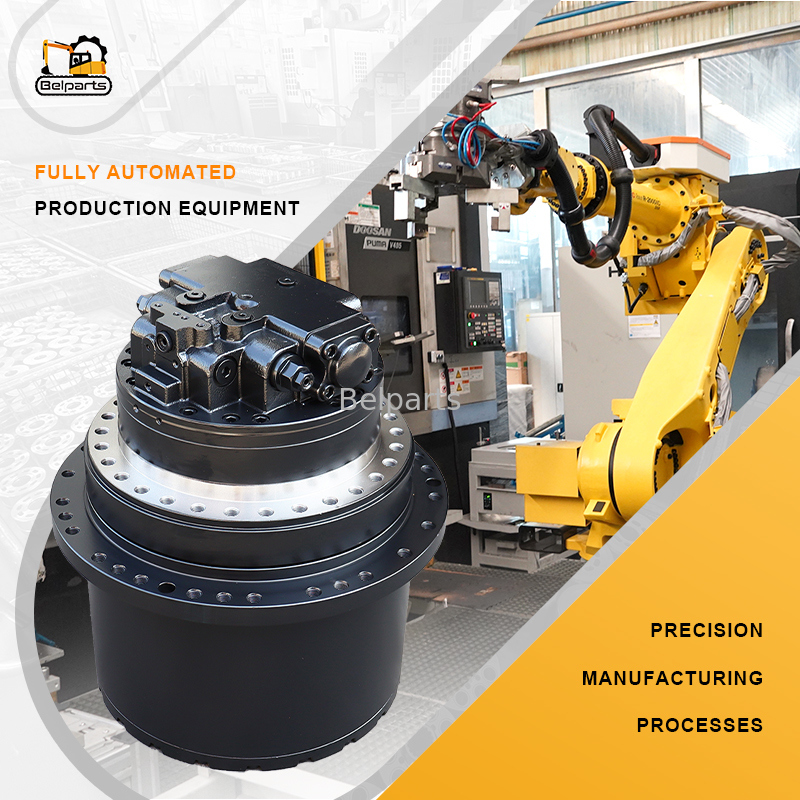 ZX670-5G ZX670 ZX670LCH Pengurangan Perjalanan untuk suku cadang excavator Hitachi 9254462 Travel Gearbox