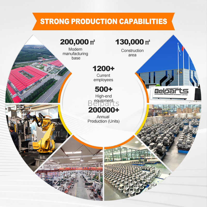 Pompa Utama Hidraulik EC25 EC30 untuk Suku Cadang Ekskavator PJ5350116 PJ5350141 VOE11801338 VOE11806960 NACHI PVD-19L3PS-8G-4609F Pompa Piston Aksial