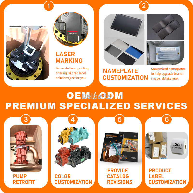 Pompa Utama Hidraulik EC25 EC30 untuk Suku Cadang Ekskavator PJ5350116 PJ5350141 VOE11801338 VOE11806960 NACHI PVD-19L3PS-8G-4609F Pompa Piston Aksial