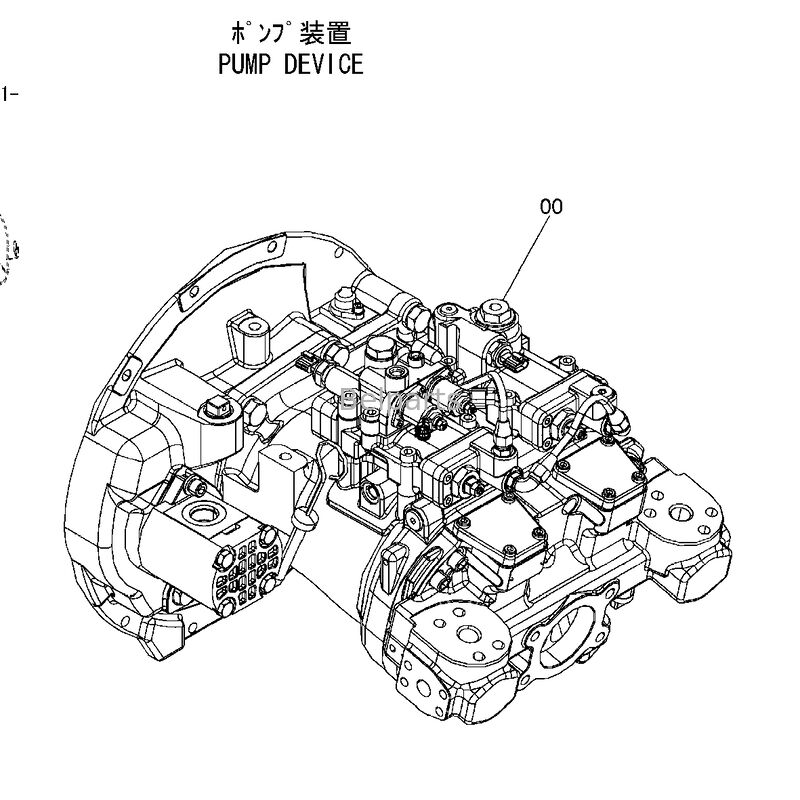 ZX200-3 ZX210-3 ZX230-3 ZX240-3 ZX250-3 Pompa Hidraulik Utama Untuk Hitachi Excavator Spare Parts 9262319 9262320 9191165 9195236 9256125 9257348 HPV118 Pompa Piston