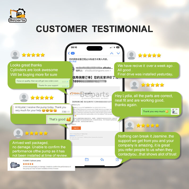 PC300-3 PC300LC-3 Pengurangan perjalanan untuk Komatsu Excavator suku cadang 207-27-00052 207-27-00051 Track Drive Reducer