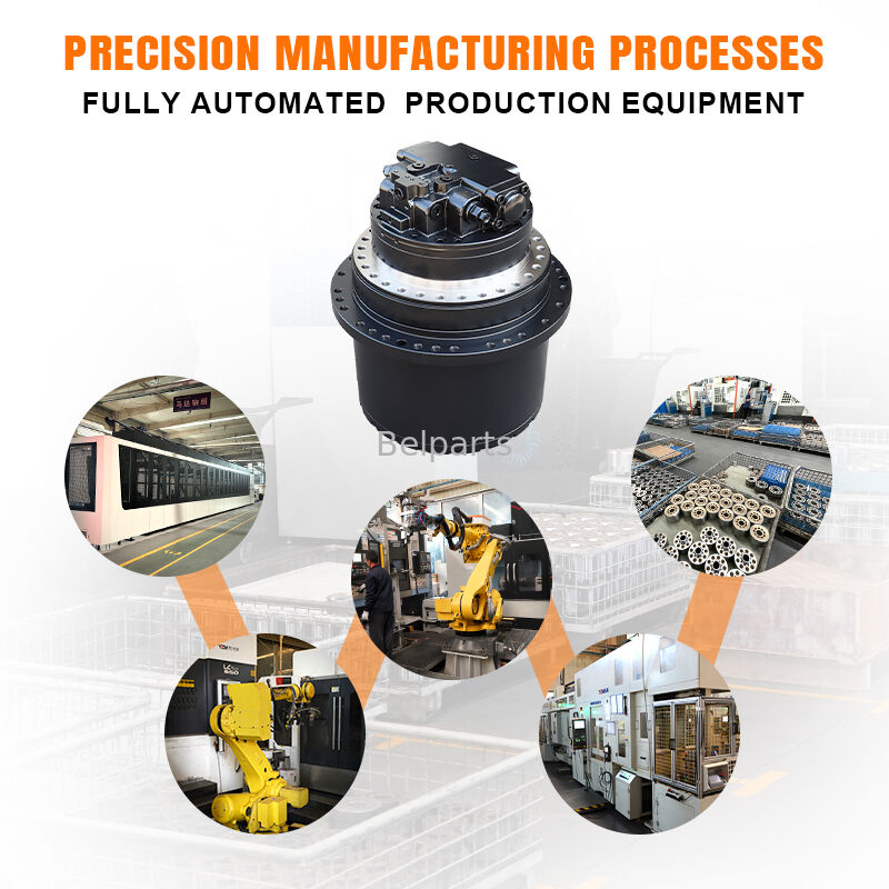 EC700C EC700B Pengurangan Perjalanan untuk VOLVO Excavator Spare Parts 14613278 Track Drive Reducer OEM