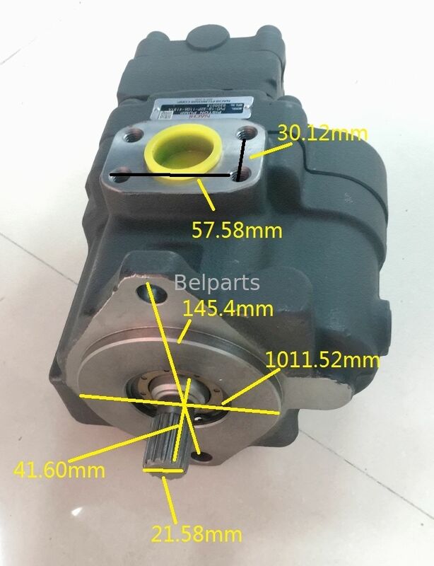 Pompa Hidrolik ZX27U-2 ZX27U-3 ZX29U-3 ZX30UR-2 ZX30UR-3 Untuk Excavator Mini Hitachi Suku Cadang 4642385 4642386 PVD-1B-32P-11G5 Pompa Utama Piston Nachi