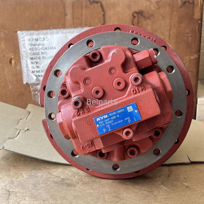 Final Drive Untuk Suku Cadang Mini Excavator Kubota KX121-2 KX121-2S KYB MAG-26VP-400F-8 Travel Motor B0240-26024 RD108-61600 RD108-61802 RD128-92700 RD108-61606