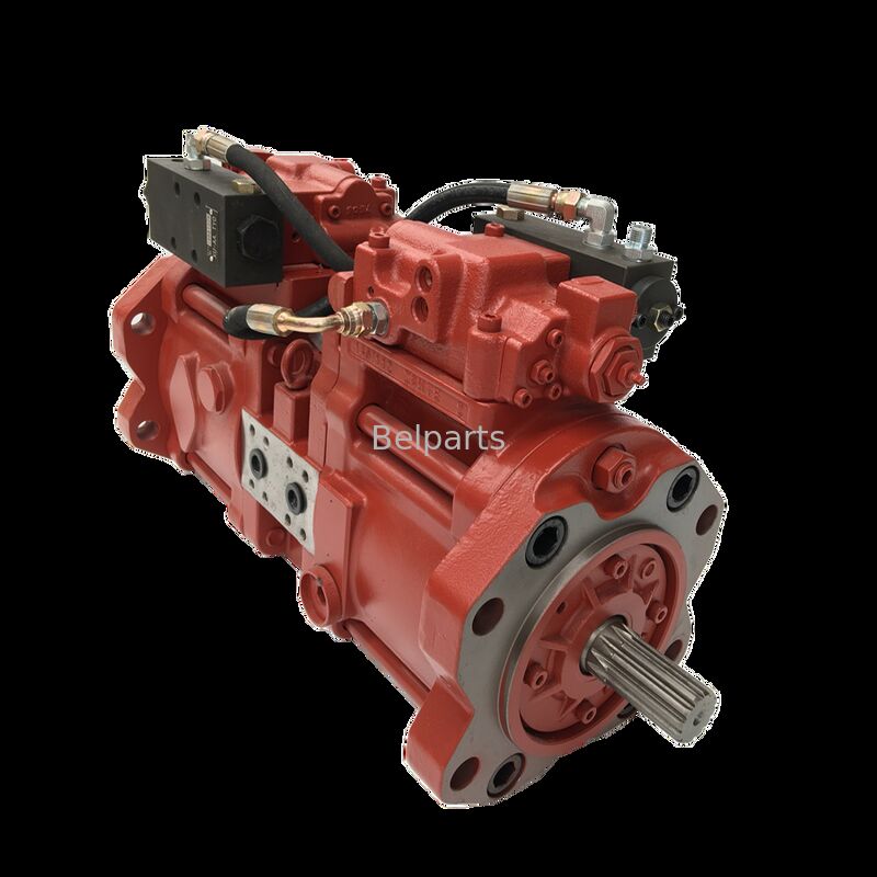 Pompa Hidrolik Utama Komatsu PC200-7 PC200LC-7 Untuk Suku Cadang Excavator 708-2L-00300 708-2L-01301 Pompa Piston OEM Poros Panjang K3V112DT-9P12-16T