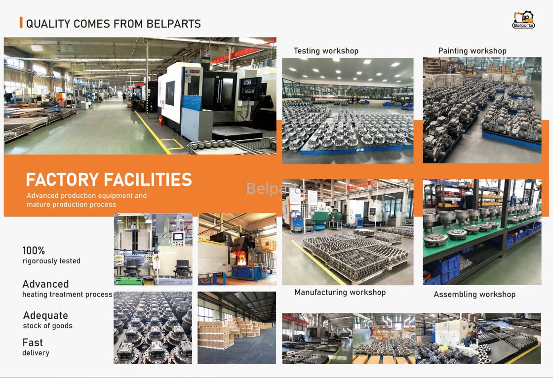 Pompa Hidraulik Untuk Bagian Excavator KVC925 KVC930 KVC932 Kawasaki Piston Pump Attachment