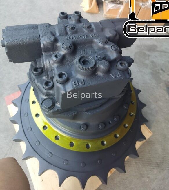 Final Drive Untuk PC2000-8 KOMATSU Excavator Parts 21T-27-00300 21Т-26-00300 Travel Motor Dengan Transmisi Pengurangan