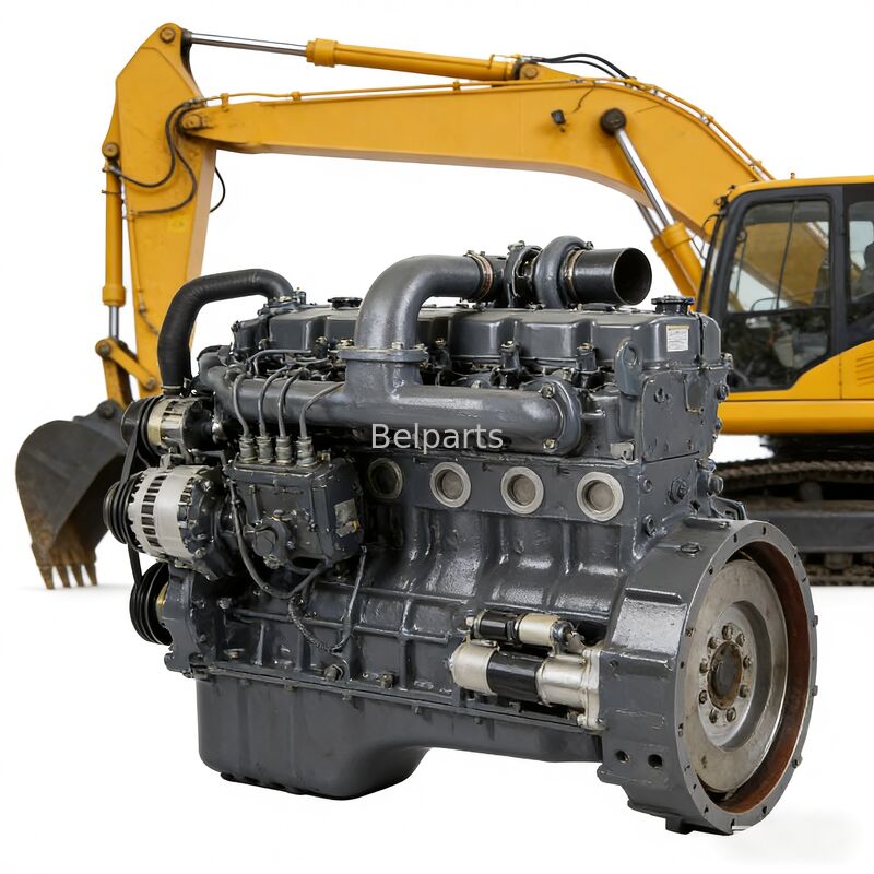 Rakitan Mesin Diesel Komatsu Mesin Tenaga 6 Silinder SA6D102E SA6D108 SA6D110 SA6D114 SA6D114E SA6D125 SA6D125E SA6D140 SA6D140E