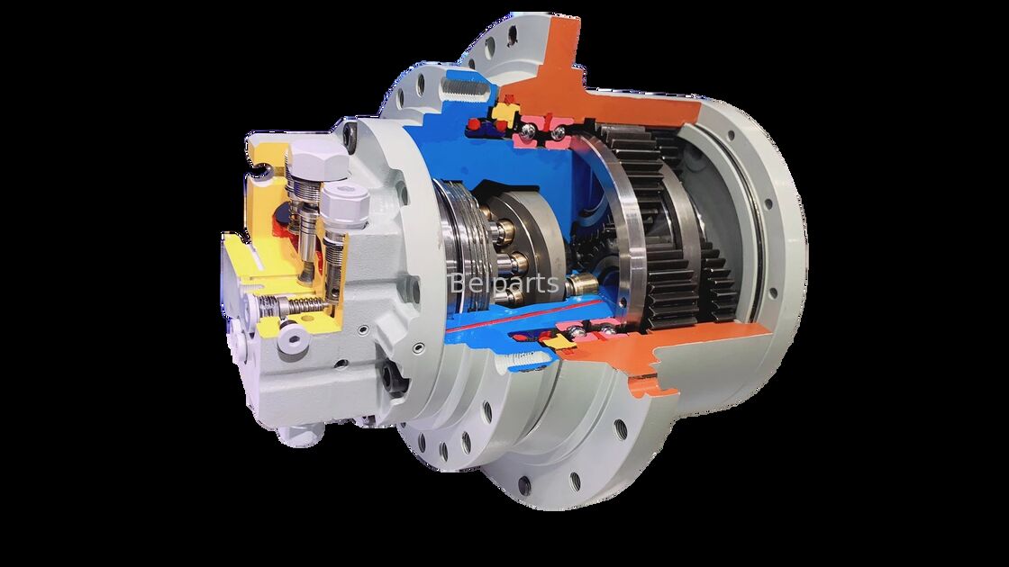 Final Drive Untuk Excavator KOMATSU PC650-1 Suku Cadang 209-27-00043 209-27-00042 209-27-00041 209-27-00040 Pengurang Motor Travel Hidrolik