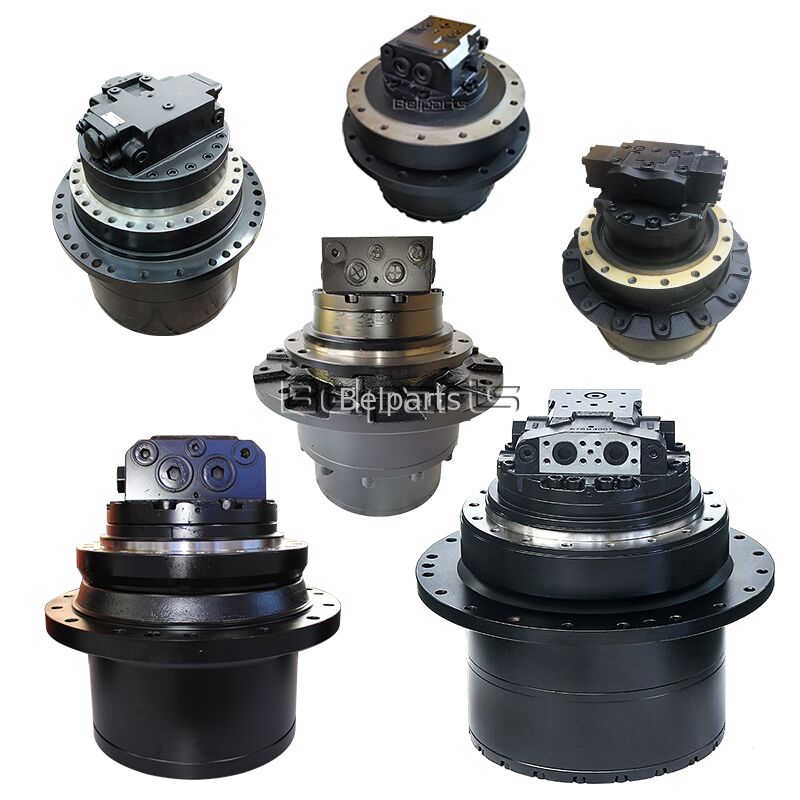 Penggerak Akhir Untuk PC650-5 PC650LC-5 PC650SE-5 PC710-5 PC710SE-5 KOMATSU Bagian Excavator 209-27-00200 209-27-00210 209-27-00220 209-27-00230 Penggerak Hidraulik Pengurangan Motor Perjalanan
