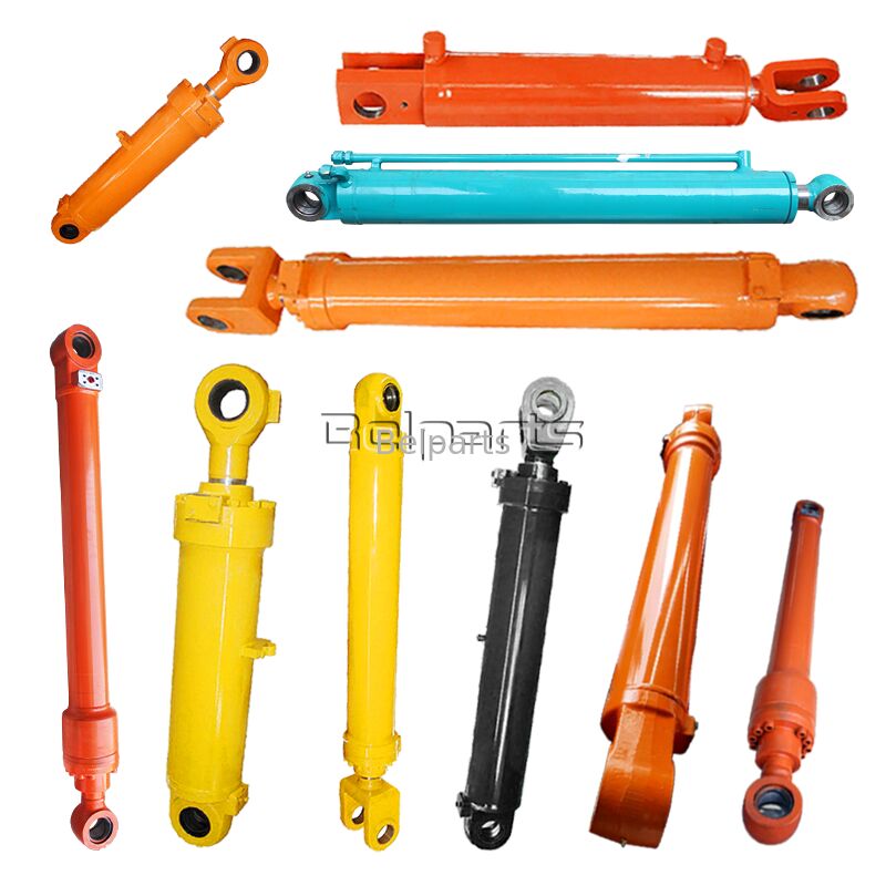 PC120-6 PC120-6Z PC130-6 Silinder Ember Hidraulik Untuk Komatsu Excavator Spare Parts 203-63-X2331 203-63-X2332 Aftermarket Kualitas Tinggi