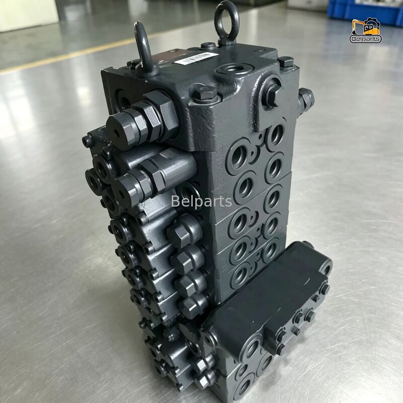 Katup Kontrol Hidraulik PC55MR-3 723-18-18200 723-18-18201 723-18-18202 untuk Suku Cadang Asli Ekskavator KOMATSU