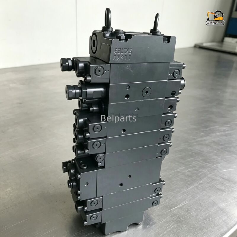 Katup Kontrol Hidraulik PC55MR-3 723-18-18200 723-18-18201 723-18-18202 untuk Suku Cadang Asli Ekskavator KOMATSU