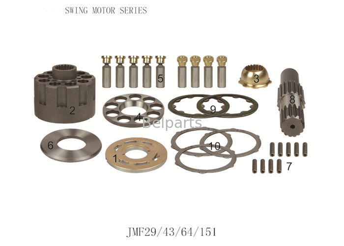 31N6-10210 Suku Cadang Motor Ayun Hidrolik Excavator R210LC-7 Suku Cadang Motor Hyundai