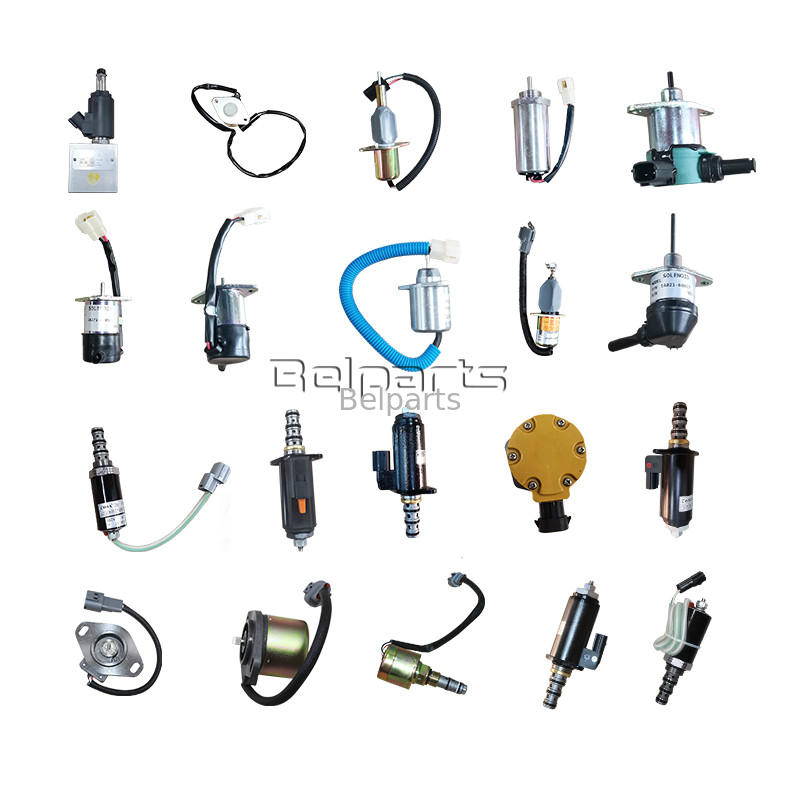 E320B E322B E322C Excavator Suku Cadang Listrik 116-3526 1163526 Model Perjalanan Final Drive Rotary Solenoid Valve