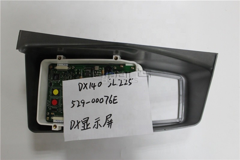 Excavator DX140 Monitor Panel Cluster Tampilan SL225 Excavator Monitor 529-00076E