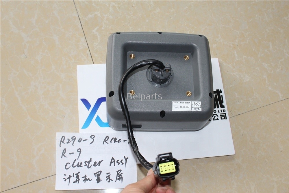 Pengontrol Excavator R520-9S R290LC-9 CLUSTER ASSY R140w-9 R200w-9 Panel Tampilan 21Q6-30102 21Q6-40300
