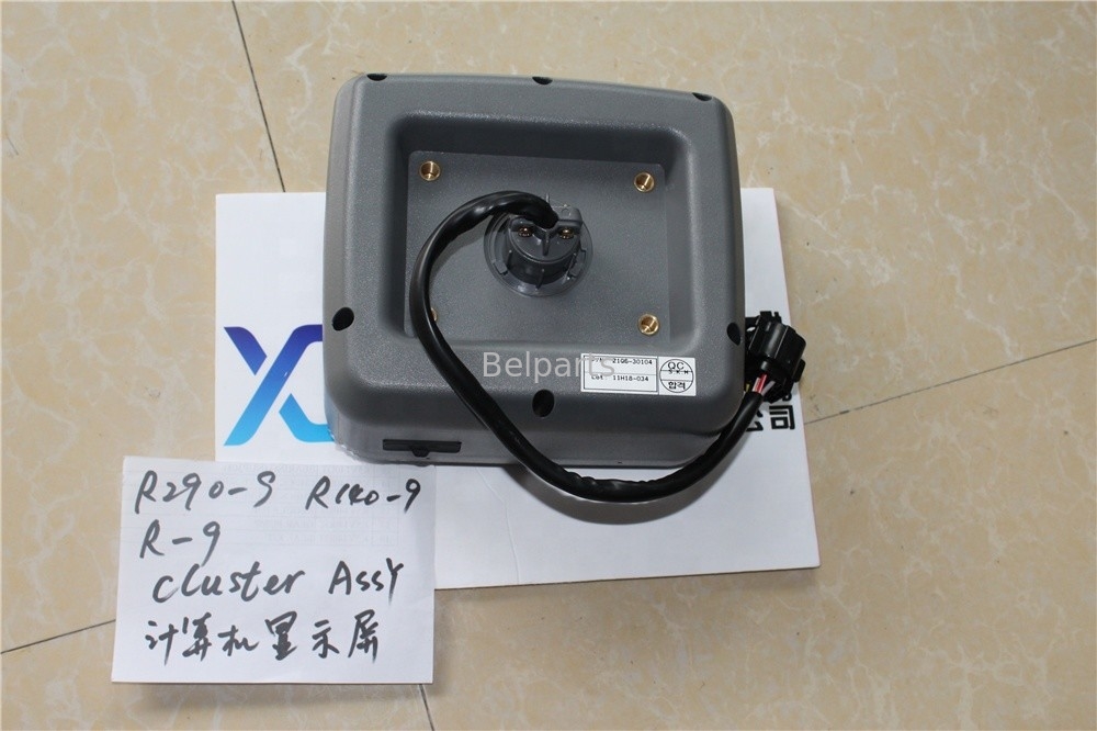Pengontrol Excavator R520-9S R290LC-9 CLUSTER ASSY R140w-9 R200w-9 Panel Tampilan 21Q6-30102 21Q6-40300