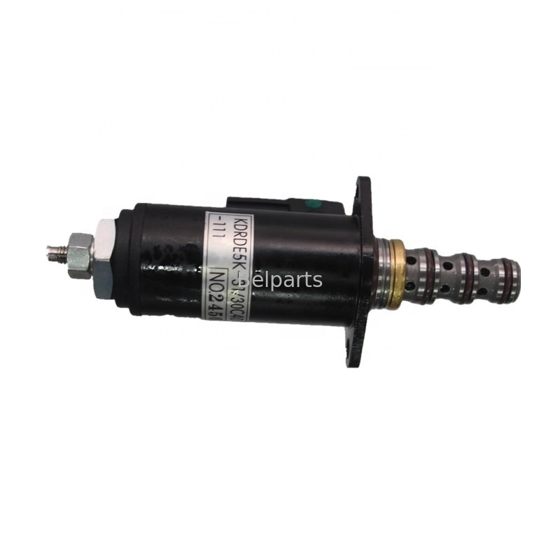 Excavator SK200-6 SK200-8 SK200-6E SK230-6E Suku Cadang Listrik YN35V00018F2 YN35V00041F1 Solenoid Pompa Hidrolik