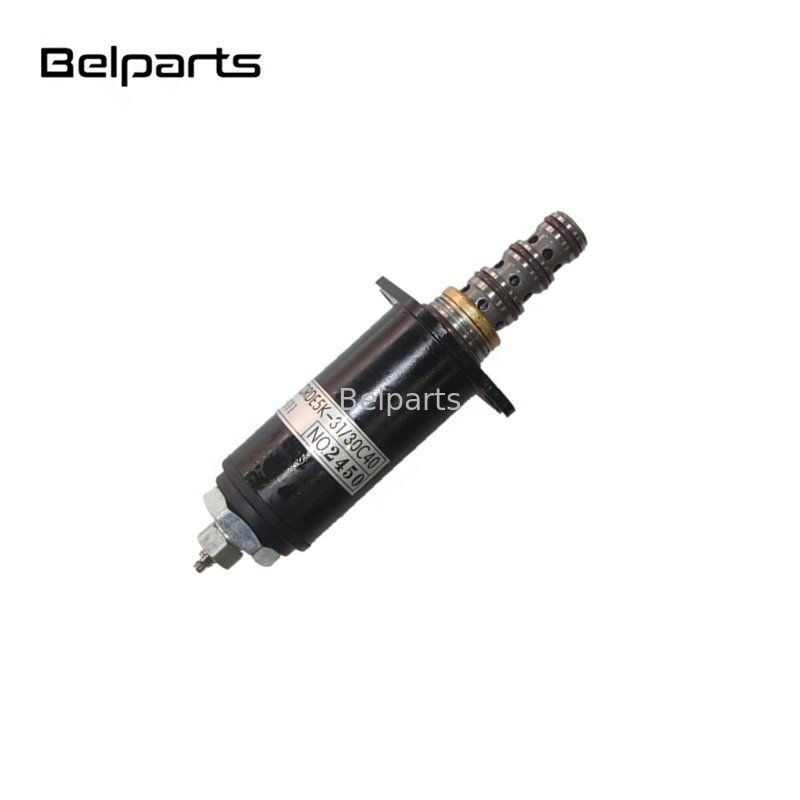 Excavator SK200-6 SK200-8 SK200-6E SK230-6E Suku Cadang Listrik YN35V00018F2 YN35V00041F1 Solenoid Pompa Hidrolik