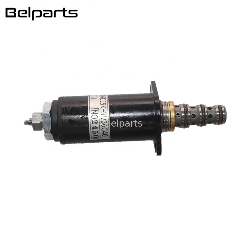 Excavator SK200-6 SK200-8 SK200-6E SK230-6E Suku Cadang Listrik YN35V00018F2 YN35V00041F1 Solenoid Pompa Hidrolik