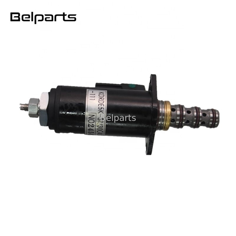 Excavator SK200-6 SK200-8 SK200-6E SK230-6E Suku Cadang Listrik YN35V00018F2 YN35V00041F1 Solenoid Pompa Hidrolik