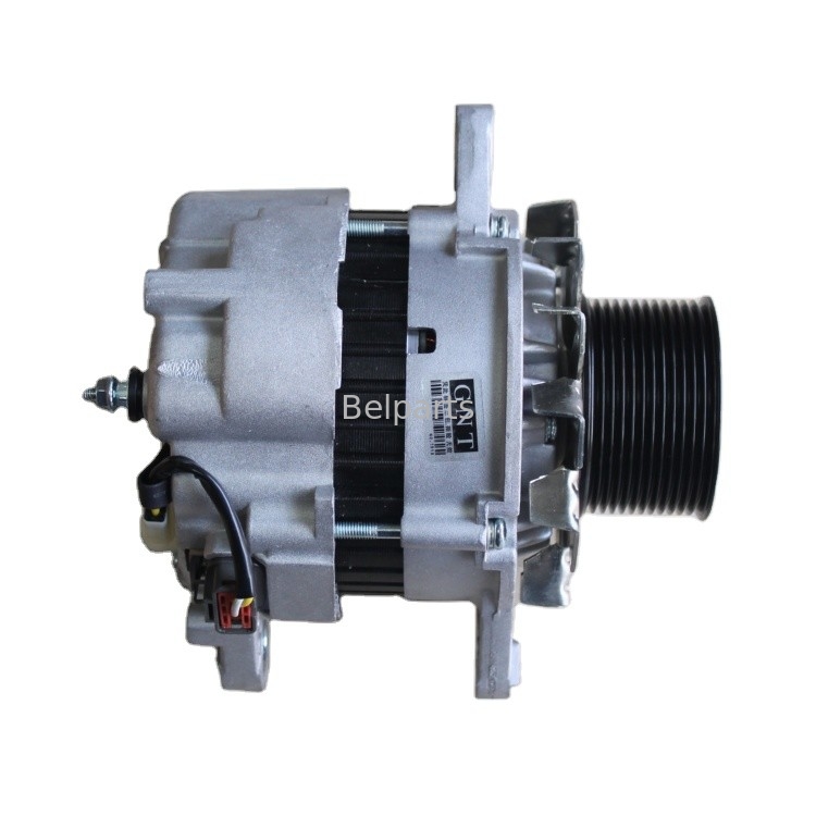 Suku Cadang Mesin Excavator Belparts Generator 24V 100A E330C E320D E325C E325D C7 C9 Alternator