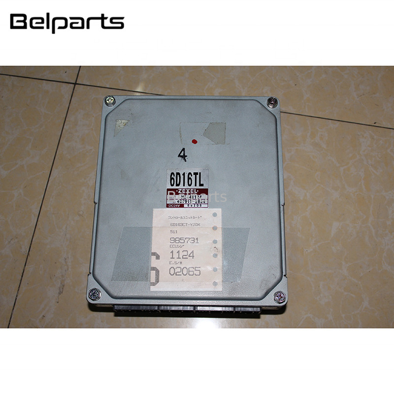 6D16TL CPU ME441124 Suku Cadang Excavator Papan Komputer 200a Dc Motor Grips Pengontrol Suhu