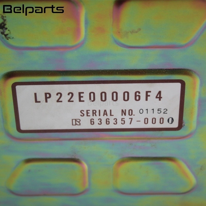 Trackhoe excavator mini penggali SK120-2 excavator controller ECU LP22E00004F2 papan komputer