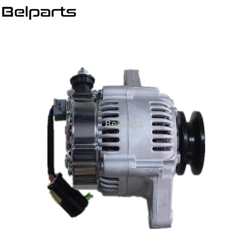Mesin Suku Cadang Excavator 119626-77210 Alternator 4TNV94 Generator R60-7 R55-7