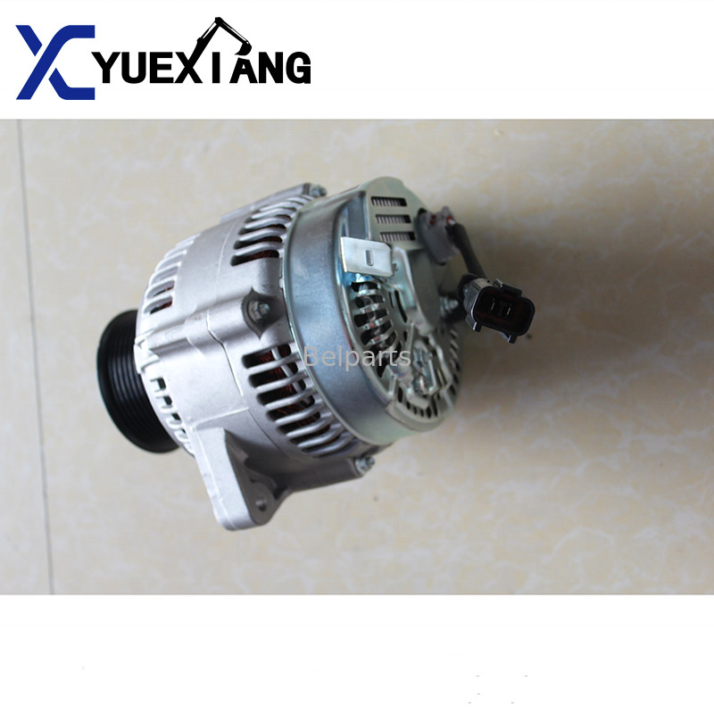 Belparts Excavator Alternator PC200-7 PC200-8 PC200-6 Generator 600-861-3420 600-821-6130 101211-7960 Engine 6D107