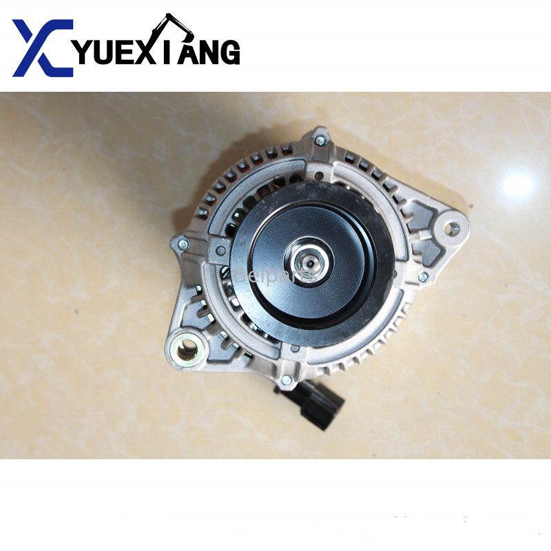 Belparts Excavator Alternator PC200-7 PC200-8 PC200-6 Generator 600-861-3420 600-821-6130 101211-7960 Engine 6D107
