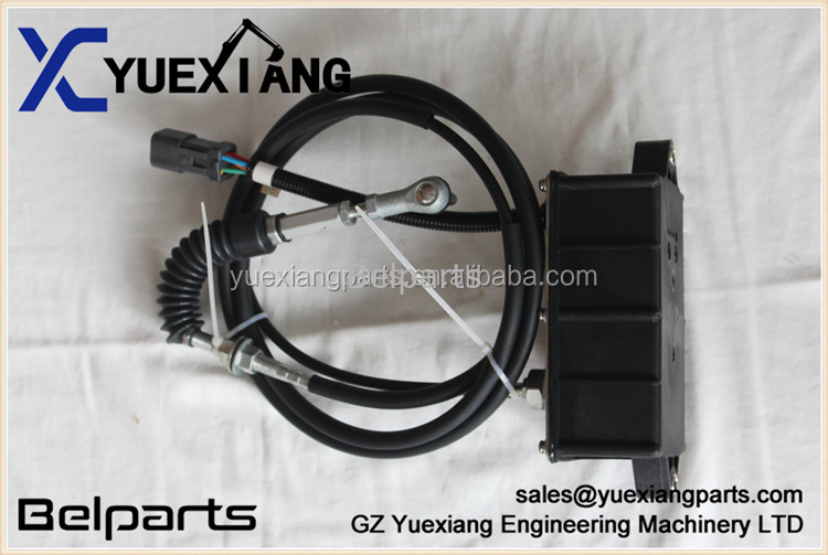 Belparts Excavator Control Actuator Cable Accelerator Governor R210-7 R110-7 R150-7 R220-7 21EN-32260 21EN-32300