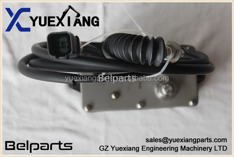 Belparts Excavator Control Actuator Cable Accelerator Governor R210-7 R110-7 R150-7 R220-7 21EN-32260 21EN-32300