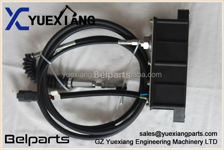 Belparts Excavator Control Actuator Cable Accelerator Governor R210-7 R110-7 R150-7 R220-7 21EN-32260 21EN-32300